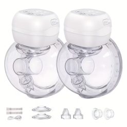 2-Pack Hands-Free Wearable Electric Breast Pump