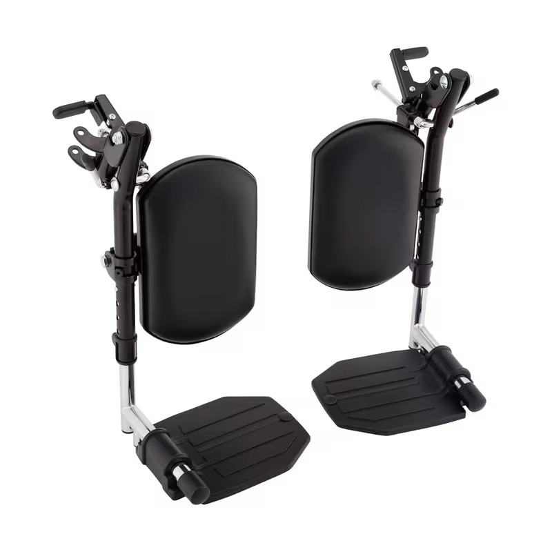 Wheelchair Elevating Legrest Pair with Padded Calf Supports